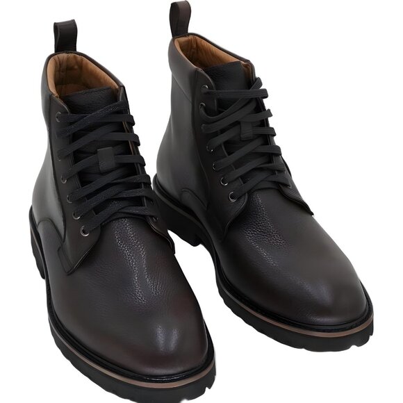 Donald Pliner James Cappuccino Fashion Boots Rugged Outsole Mens US 7 - Picture 1 of 6